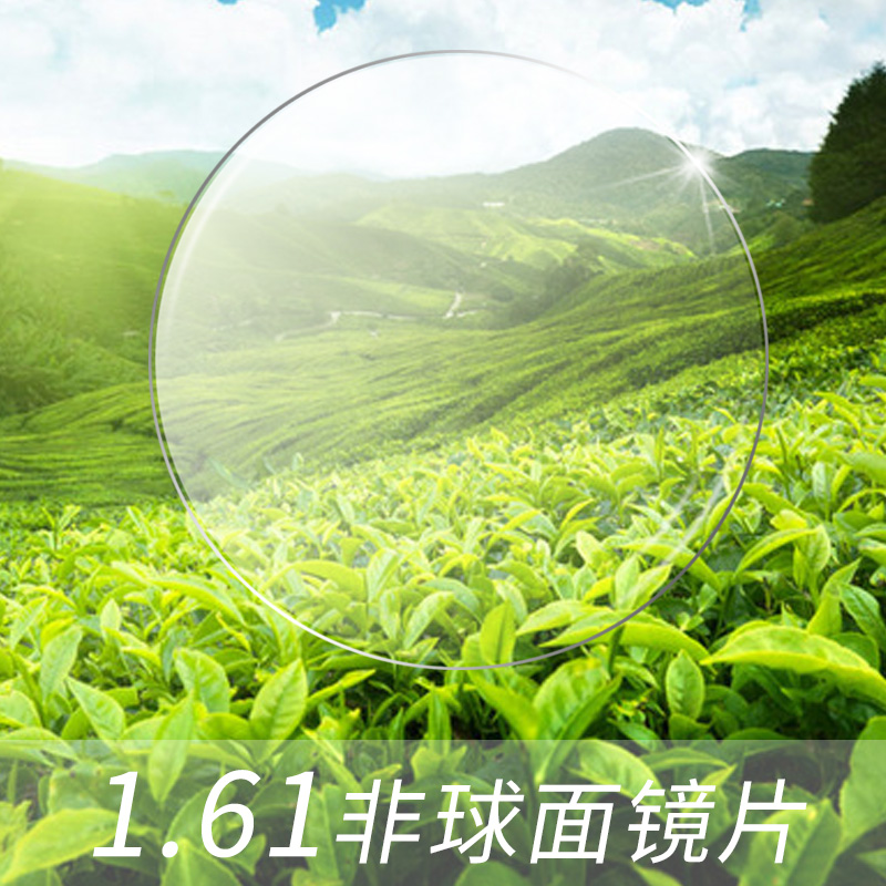 佐野一郎眼镜 1.61超薄非球面防辐射近视镜片配眼镜