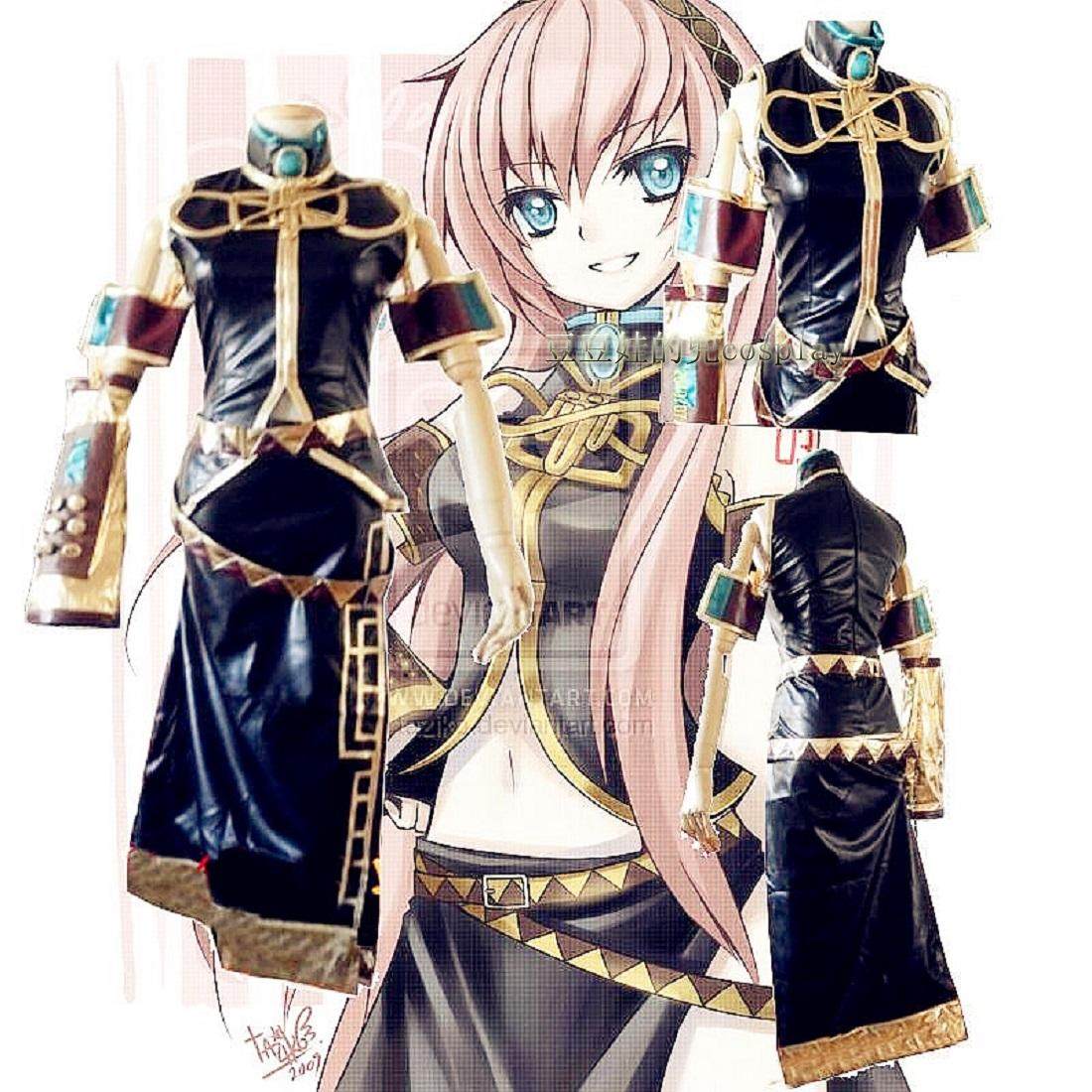 动漫cosplay服装初音家族 巡音露卡衣服luka v+家 公式服定制免邮