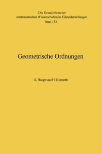 【预订】Geometrische Ordnungen