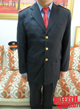 铁路男士西服上班服外套含羊毛面料春秋服冬服送裤子包邮