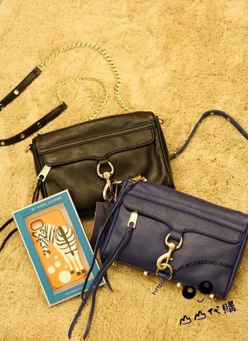 折 现货Rebecca Minkoff Mini Mac大热牛皮链条单肩斜挎包现货