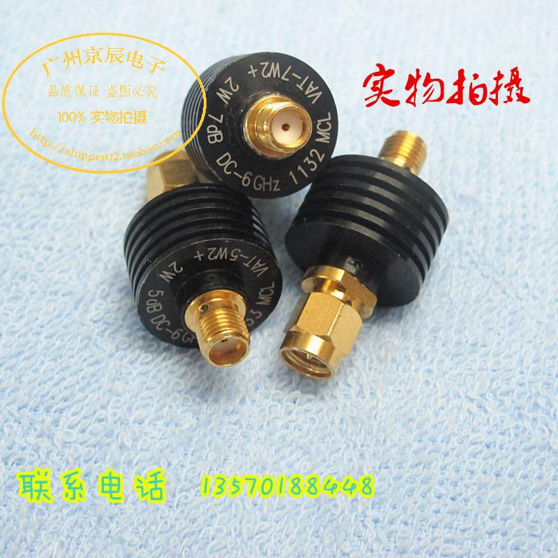 MCL VAT-5W2+ 2W 7dB DC-6GHz 进口 高功率 带散热片 SMA  衰减器