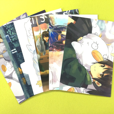 银魂日本明信片动漫周边套装包邮