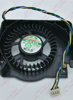 NVIDIA QUADRO 丽台 MBT5005HB-W20 5V 0.50A 4P温控散热滚珠风扇