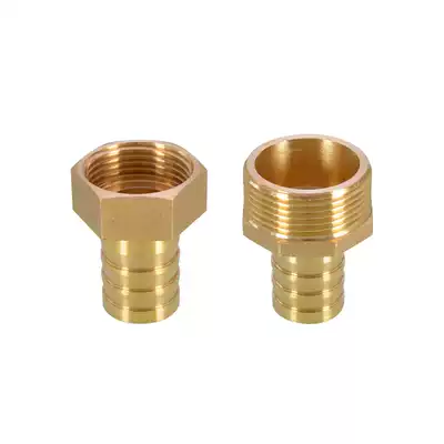 All copper pagoda head Gas Gas inner and outer wire green head 1 inch 1 5 inch 1 5 inch 2 inch water slurry soft leather pipe joint