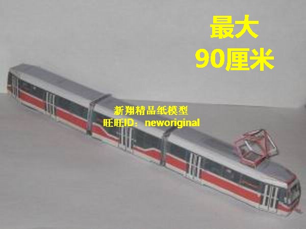 德国 汉诺威 地铁车厢 有轨电车 客运车厢 火车 列车 机车头模型