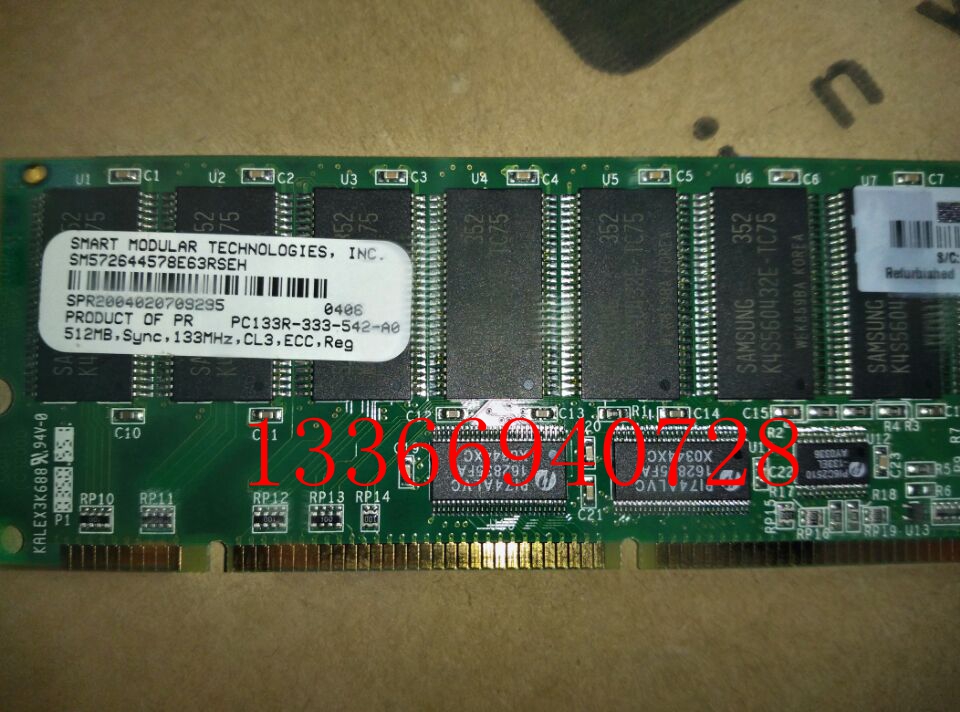 127006-041  20-01EBA-09   PC133  512MB原装内存