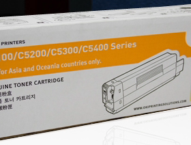 [原装]OKI粉盒,OKI C5300 C5300N C5300DN 黄色墨粉盒/碳粉盒