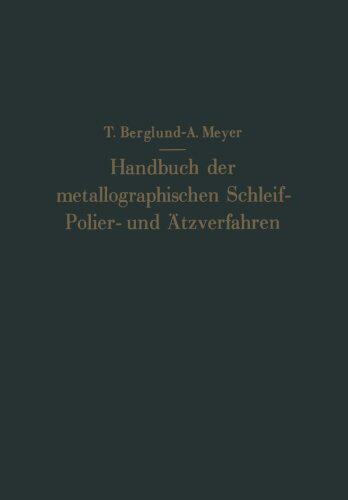 【预订】Handbuch Der Metallographischen Schl...