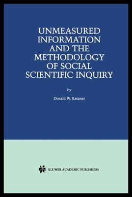 【预售】Unmeasured Information and the Methodology of Soc