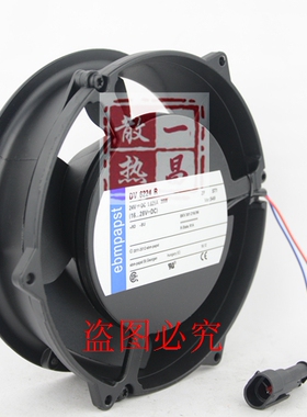 全新德国ebmpapst17CM 24V 39W 1.625A变频器风扇DV6224R 保2年