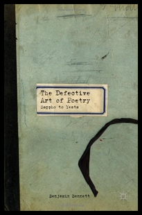 【预售】The Defective Art of Poetry: Sappho to Yeats
