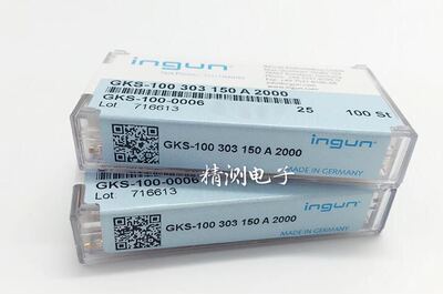 原装INGUN探针GKS100303150A2000/德国进口探针1.5凹头顶针