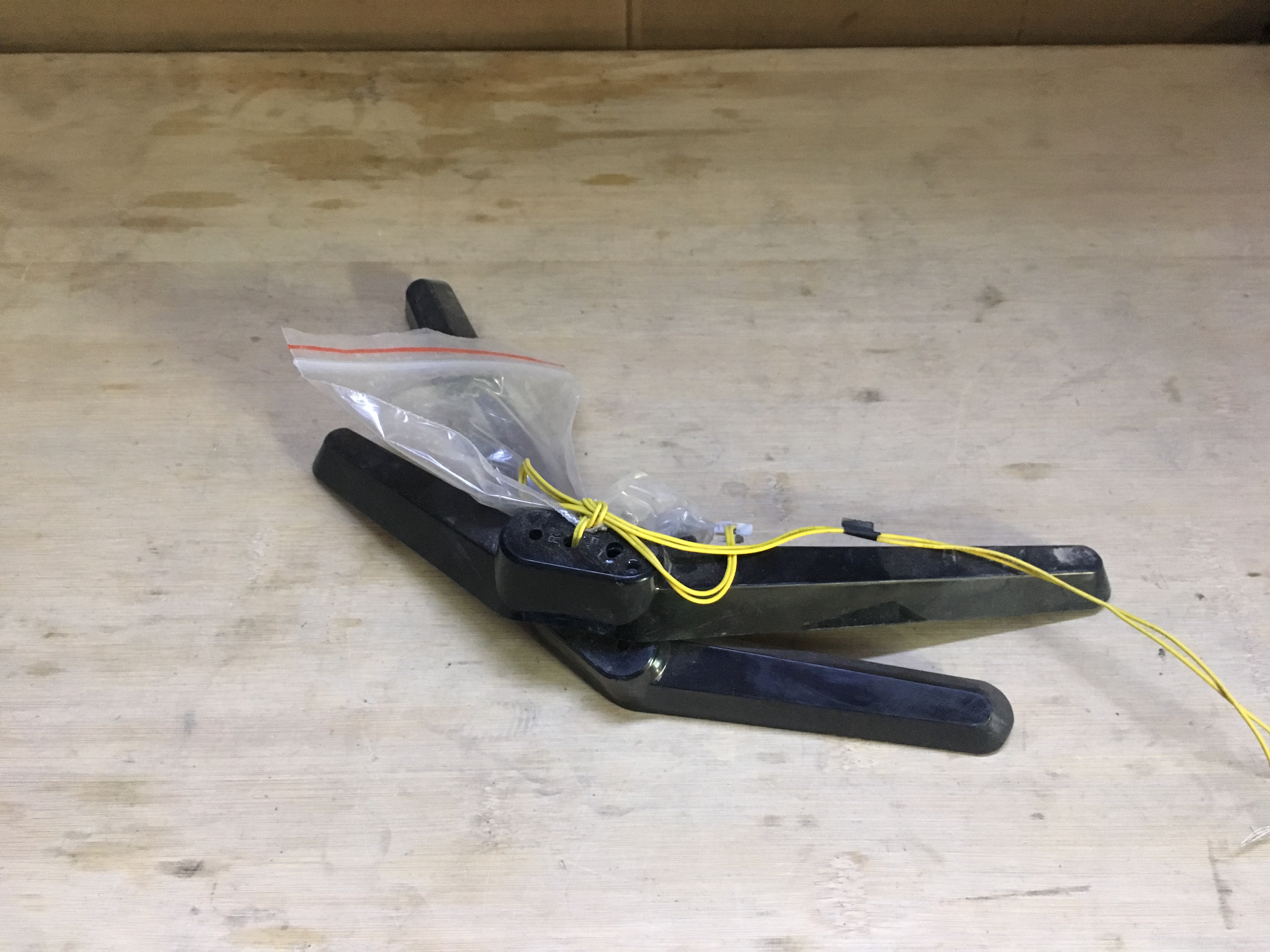 D原装拆机TCL先锋液晶电视 LED-48B700S 底座台支架 银灰色黑色