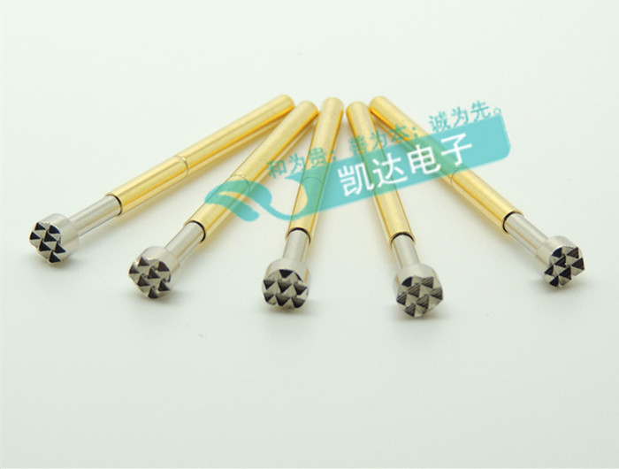 测试针P100-H3/H4/H5/H6（九爪梅花头）1.36mm顶针 探针 弹簧顶针