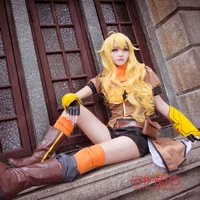 Bộ tóc giả cosplay {甜心 家} RWBY.Yang Xiao Long Yellow (yang Xiaolong) - Cosplay cosplay game