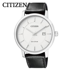 CITIZEN西铁城手表皮带商务休闲光动能情侣表男士腕表BM6750-08A