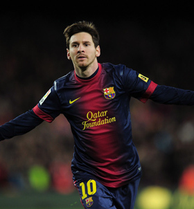 里奥梅西海报定做巴塞罗那足球俱乐部球星明星装饰挂画贴画Z464B