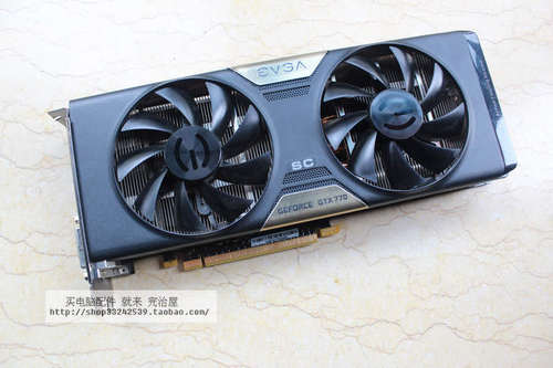 ★完治屋★ 双皇冠 EVGA GTX770 2GB Dual SC 256BIT