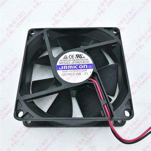 JF0825B1H 凯美 12V 8025电源散热风扇 原装 0.19A 台湾JAMICON