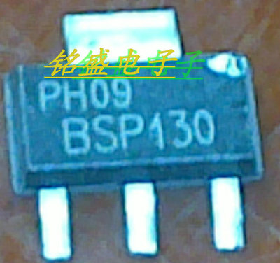BSP130原装进口 BSP130 300V 0.35A SOT-223场效应MOS管 贴片