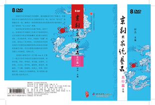 京剧名家访谈教学 京剧大家绝艺录：旦行篇 8DVD