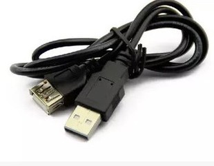 USB线 USB2.0 USB延长线 转接线 A公头转A母头延长线 全铜芯