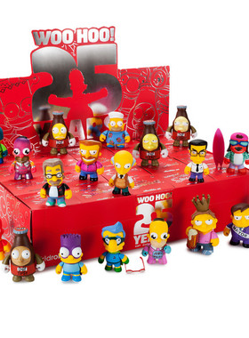 [MSX]现货 重磅来袭！Kidrobot X Simpson 辛普森 25周年纪念3寸