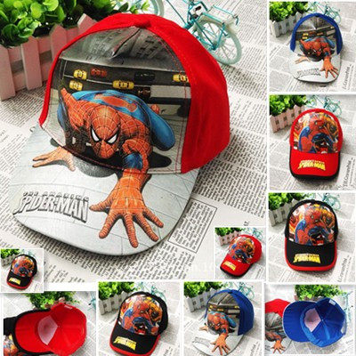 2019 Spring and summer Children's hats Metrosexual Spider-Man Hat Baseball cap Yellow people Cap superman Hatin the Children/Baby/Family fitted , Hat/Muffler/Masks/Gloves/Earmuffs/Booties , Hat  category - from Buy2taobao.com to provide professional Taobao agent buy service