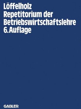 【预售】Repetitorium Der Betriebswirtschaftslehre