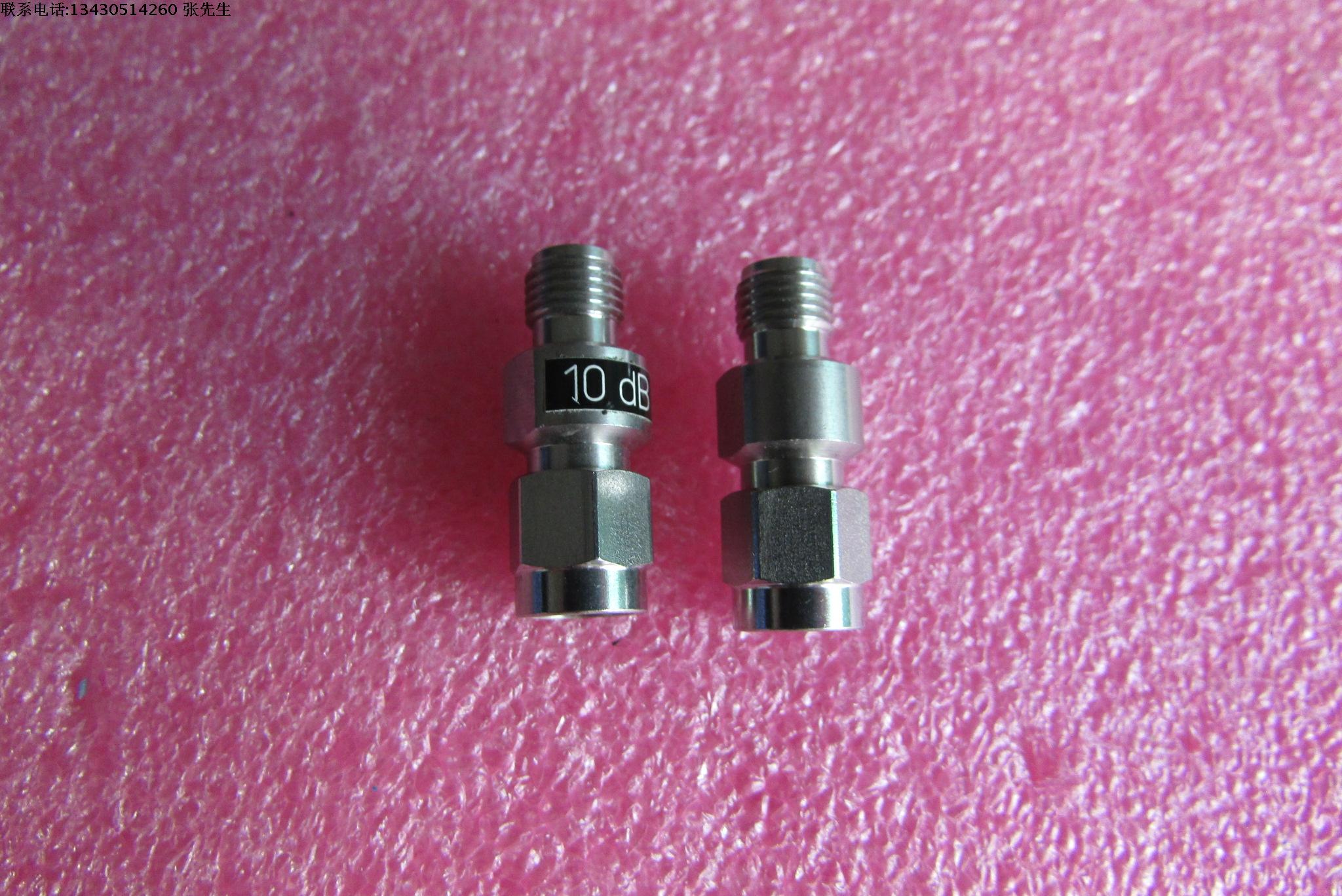 进口10dB DC-18GHz 2W SMA RF 射频微波同轴固定衰减器 质量包好，包能用  可提供详细测试图  成色好 名      称：同轴固定衰减器 衰  减  量: 10dB 频      率：DC-18GHz 接       头：SMA公-SMA母 功       率：2W /瓦