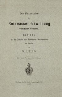 【预订】Die Principien Der Reinwasser-Gewinn...