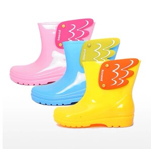儿童雨鞋男童宝宝女童小童雨靴小孩幼儿水鞋防滑卡通雨衣胶鞋春夏