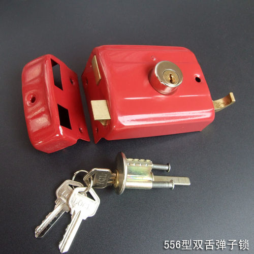 老式红色外装门锁特价