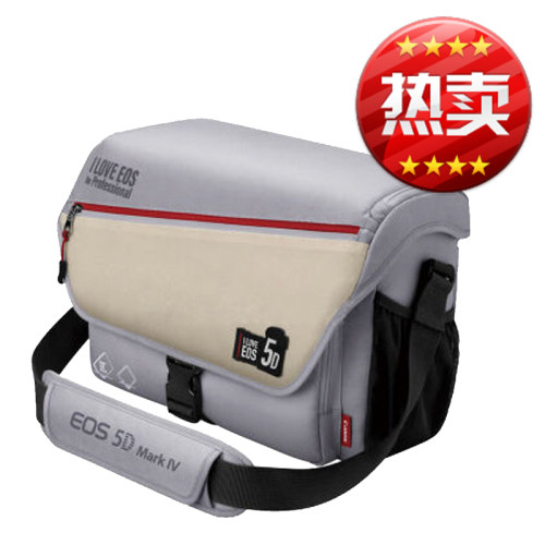 佳能新款单肩包原装单反相机包 EOS 5D2 5D3 5 67D 1DX摄影包单肩