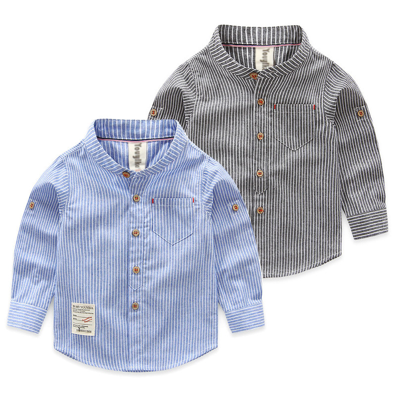 Chemise garcon à manche longue - Ref 2079464 Image 1