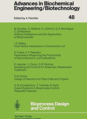 【预订】Bioprocess Design and Control