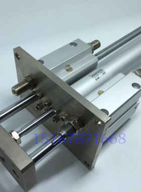 SMC导杆气缸MGGLF25-100/125/150/200/250/300/350/40/500/1000