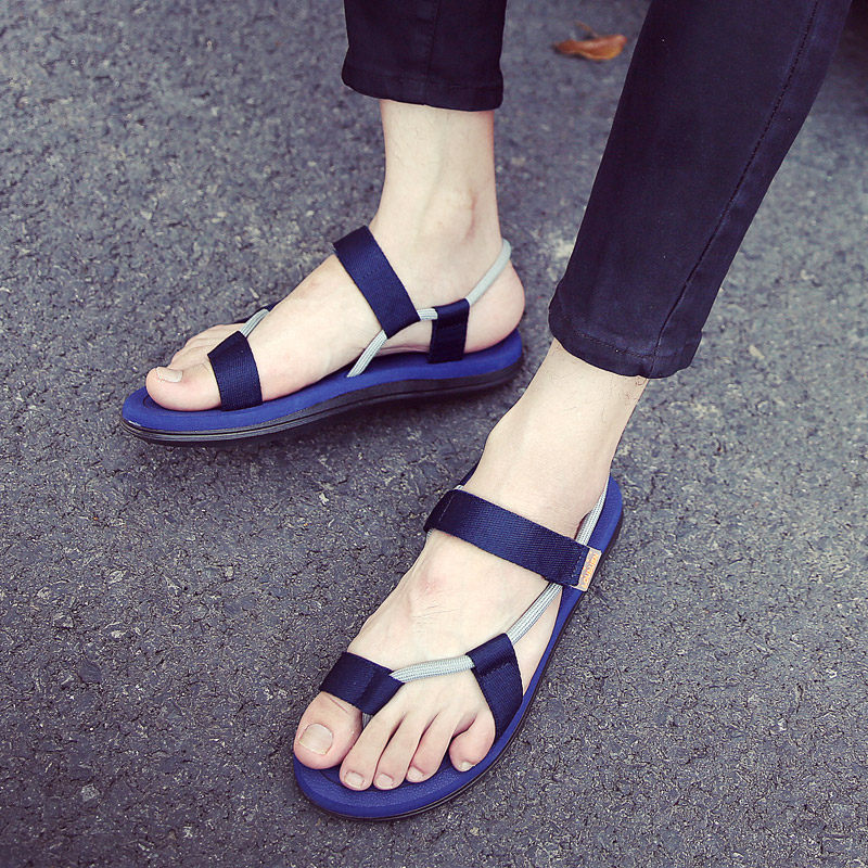 夏季新款一字凉拖男士凉鞋韩版潮防滑人字拖鞋男沙滩鞋情侣休闲鞋|ruв категории Мужская обувь, сандалии - от Buy2taobao.com для оказания профессиональной услуги покупки агента Taobao