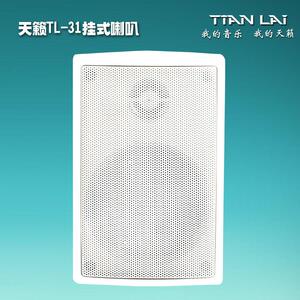 天籁G31背景音乐壁挂式喇叭挂墙音箱无源定阻HIFI音响小巧8欧10W