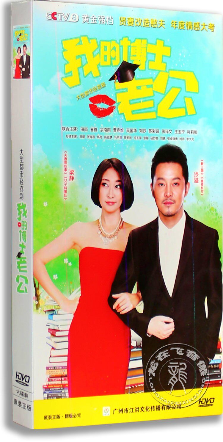 正版电视剧 我的博士老公 6dvd 经济版 沙溢 梁静 田雨