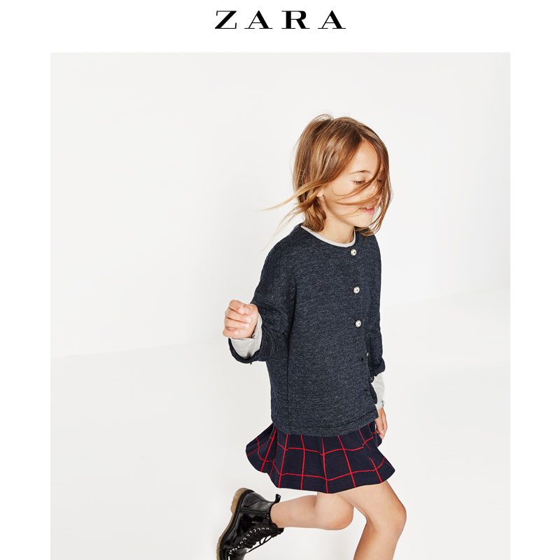 Jupe pour fille ZARA en Toile de coton - Ref 2049769 Image 1