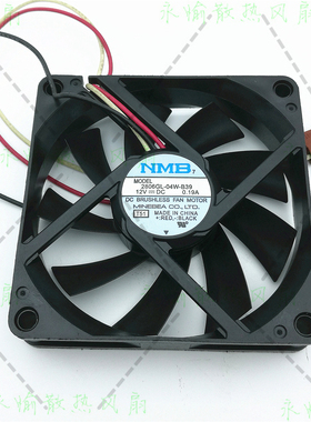 原装NMB 2806GL-04W-B39 7015 12V 0.19A 7CM CPU机箱 散热风扇