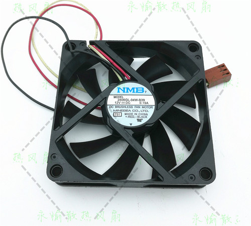 原装NMB 2806GL-04W-B39 7015 12V 0.19A 7CM CPU机箱 散热风扇
