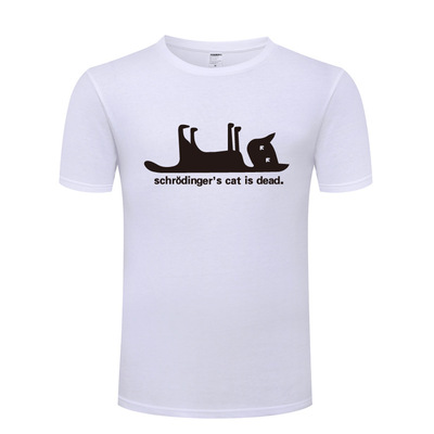 T恤 Schrodingers Cat is Dead 生活大爆炸 Sheldon Cooper TBBT