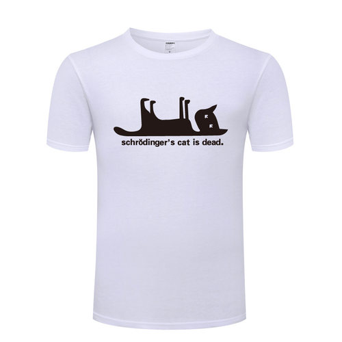 T恤 Schrodingers Cat is Dead 生活大爆炸 Sheldon Cooper TBBT