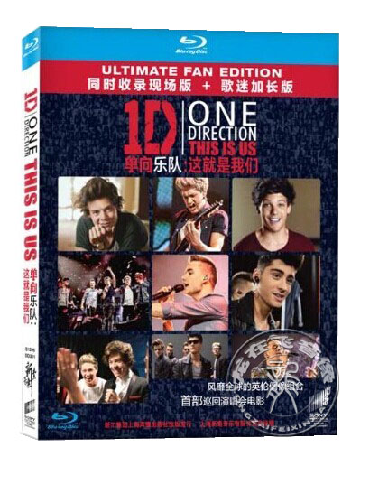 正版蓝光电影 单向乐队 这就是我们 BD蓝光碟 纪录片