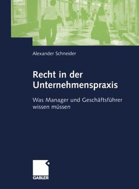 【预售】Recht in Der Unternehmenspraxis: Was Manager U...