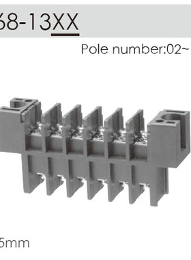 台湾町洋 栅板式 接线端子0168-13XX