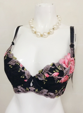 莱特妮丝F1137 国韵风华 7/8杯侧推短文胸 可配内裤F2064 F2065